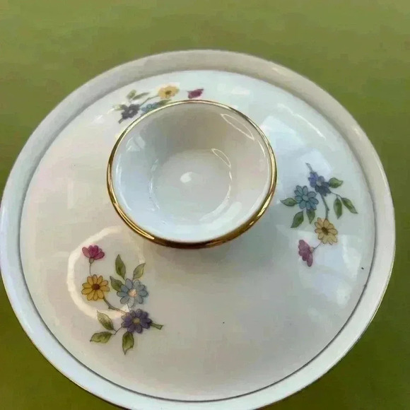 Ling Rose by Liling , vintage creamer, and sugar in beautiful condition - Picture 7 of 8